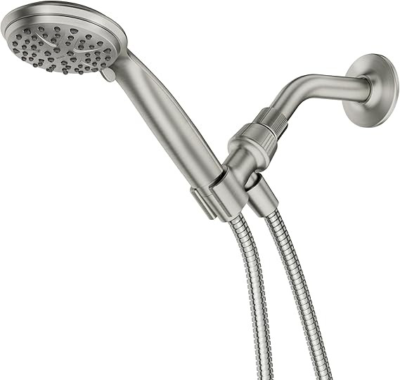 Moen Attune Shower Head with Handheld Sprayer, 6 Handheld Shower Head Spray Settings, Spot Resist... | Amazon (US)