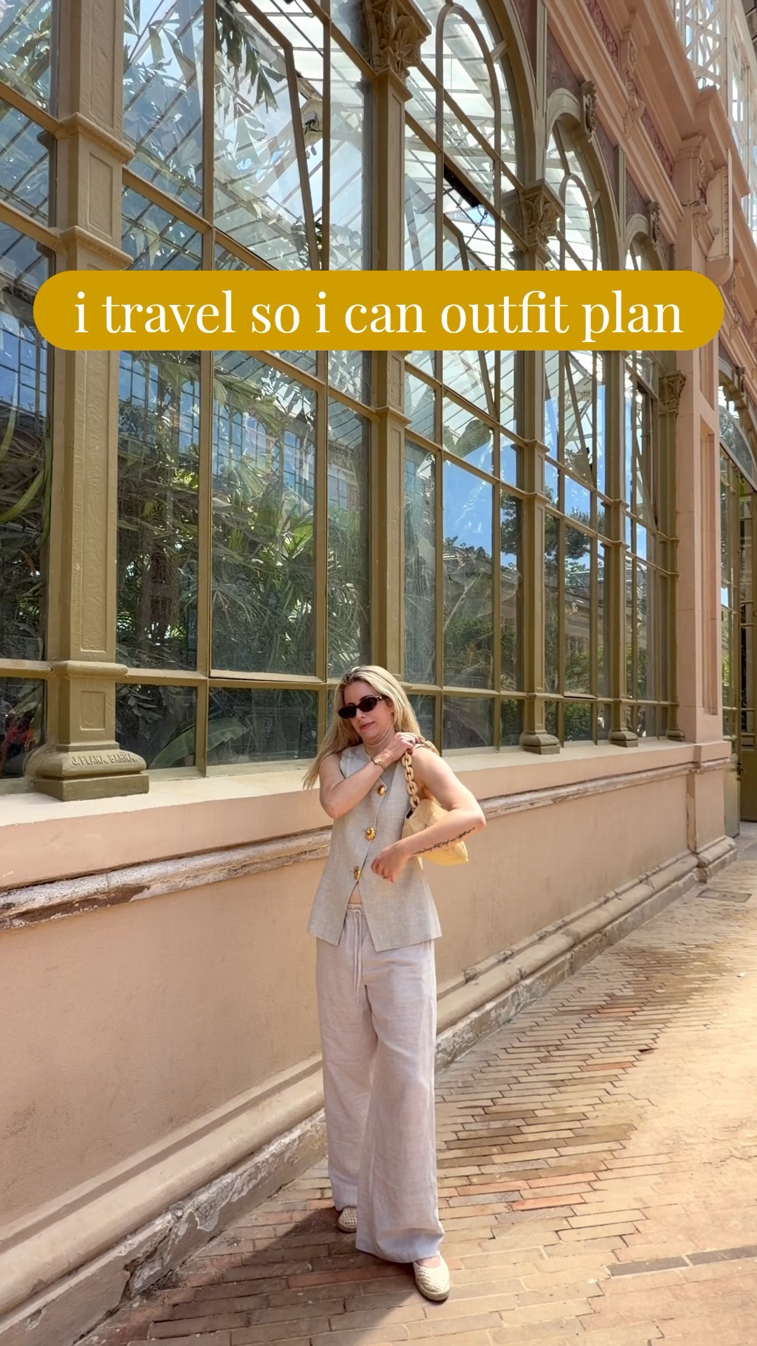 Sezane Linen Outfit | Europe Summer Style

If I’m traveling… there will absolutely be outfit planning 🤍 One of my favorite soft neutral looks from Barcelona. Easy linen layers, elevated basics, and a look that felt polished without trying too hard. Linking everything below.

#LTKTravel #LTKootd #LTKSeasonal