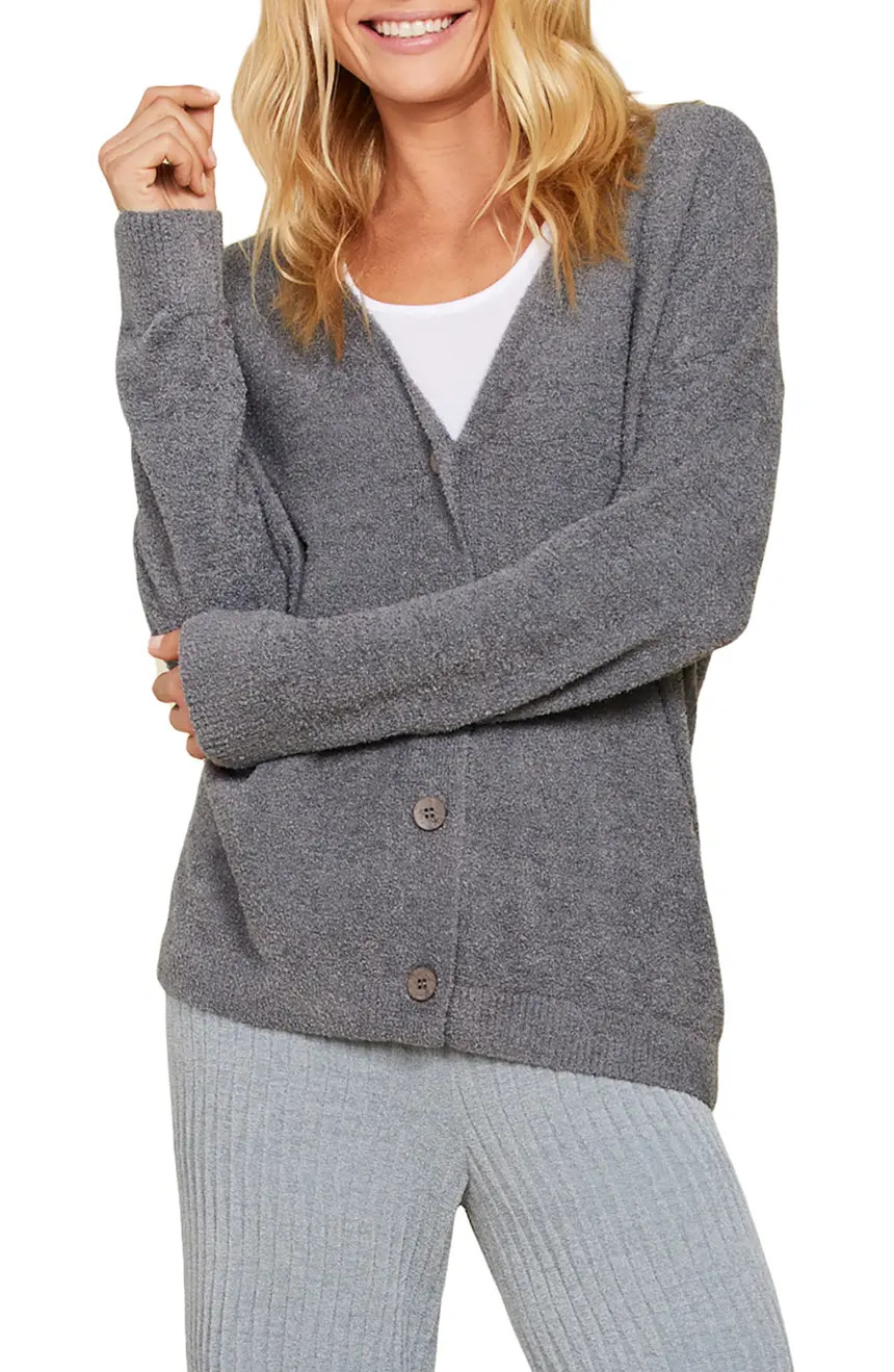 Barefoot Dreams® CozyChic Lite® V-Back Cardigan | Nordstrom | Nordstrom