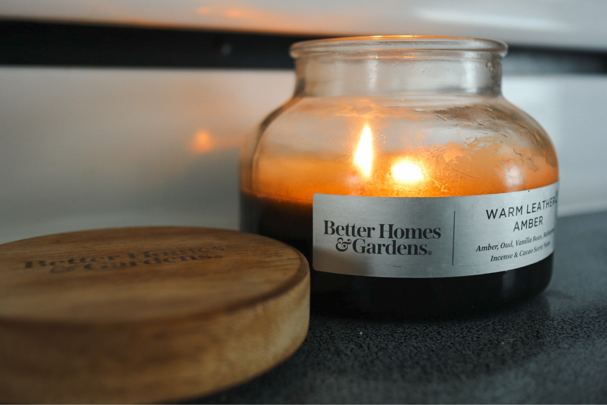 I’m a big musky/woodsy candle girl and this one fits the bill for sure. 

I found it at Walmart and wasn’t sure what the throw would be on it but I’m pleasantly surprised at how it burns and smells. 

#betterhomesandgardens #walmart #candle 

#LTKGiftGuide #LTKhome #LTKfindsunder50