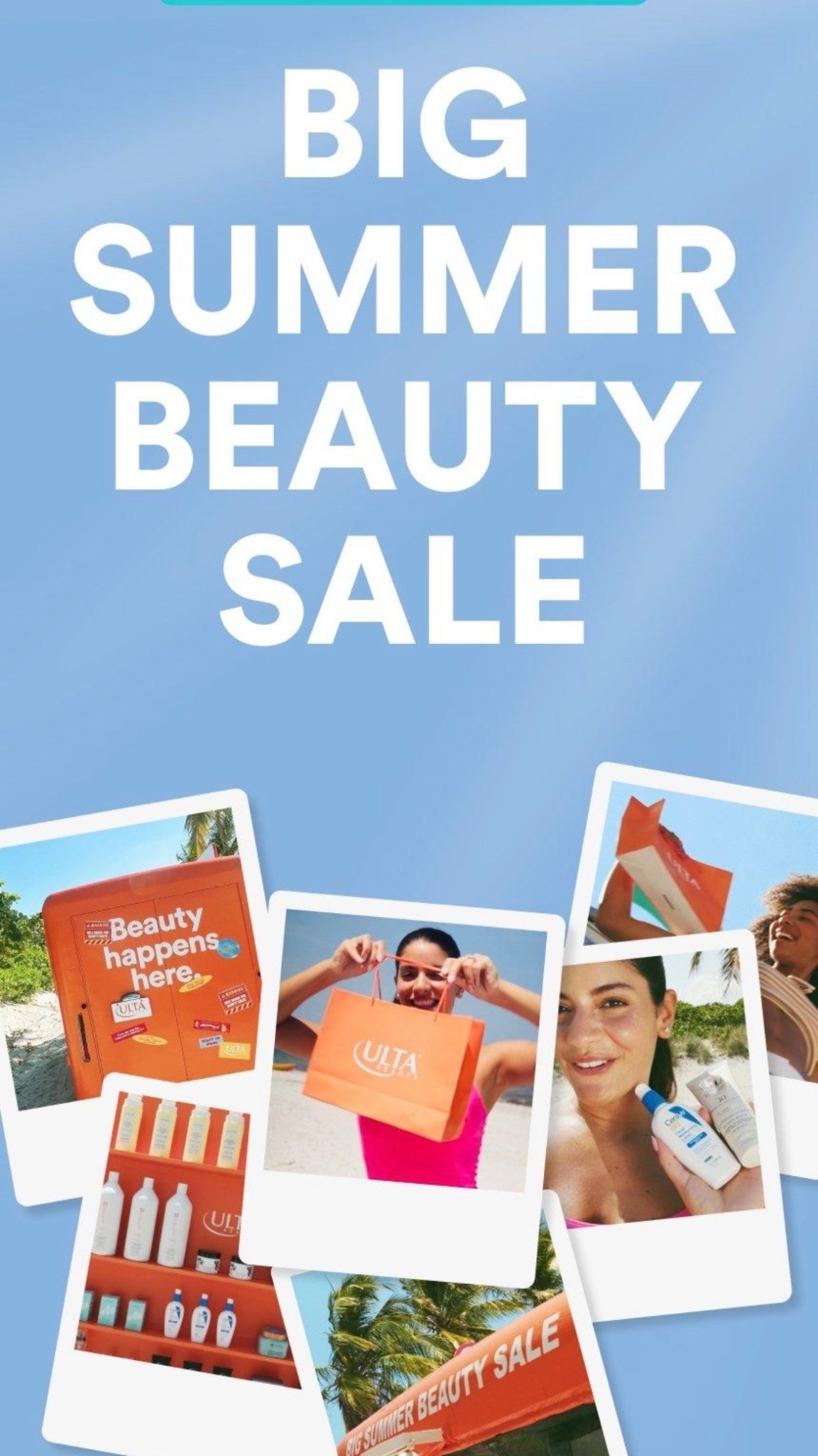 ITS HAPPENING!!
Ultas big sale is here ruuun!

#ultabeauty #sale
#ulta #haircare #makeup 

#LTKFindsUnder100 #LTKSaleAlert #LTKFindsUnder50