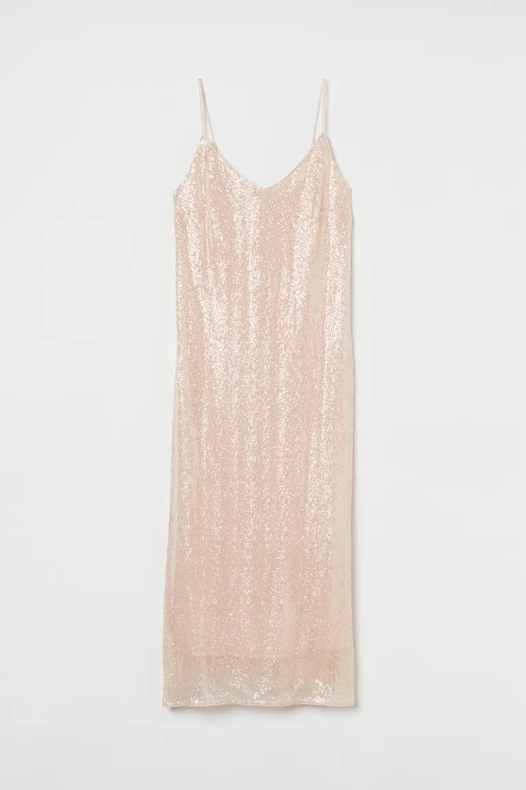 V-neck Sequined Dress | H&M (US)