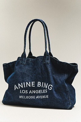Leo Denim Tote Bag | Anthropologie (US)