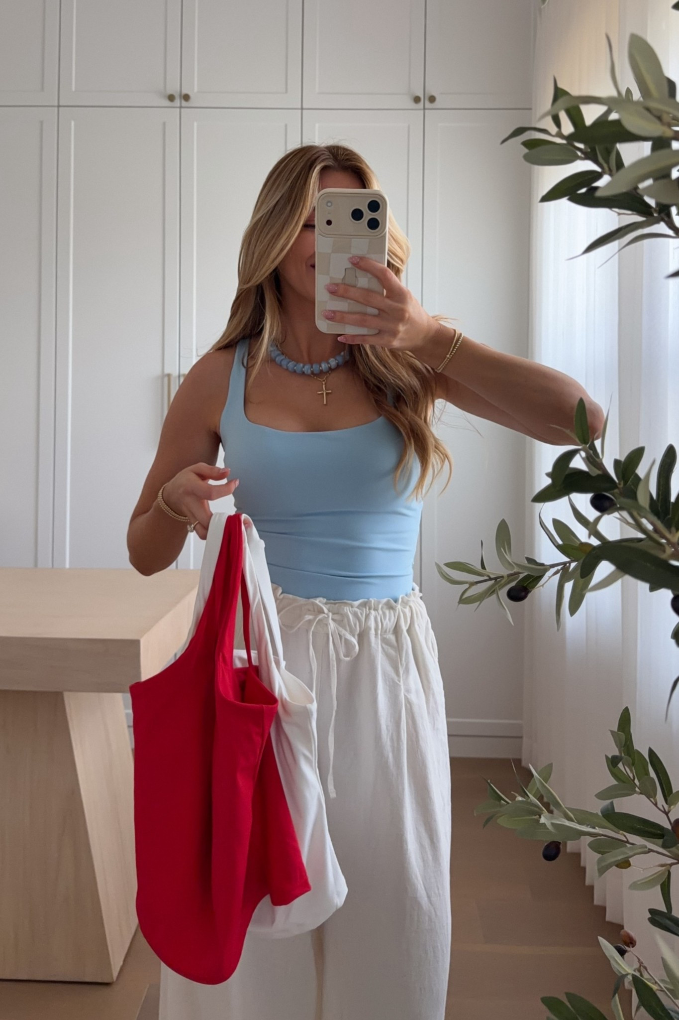 tank: xs // pants: xs