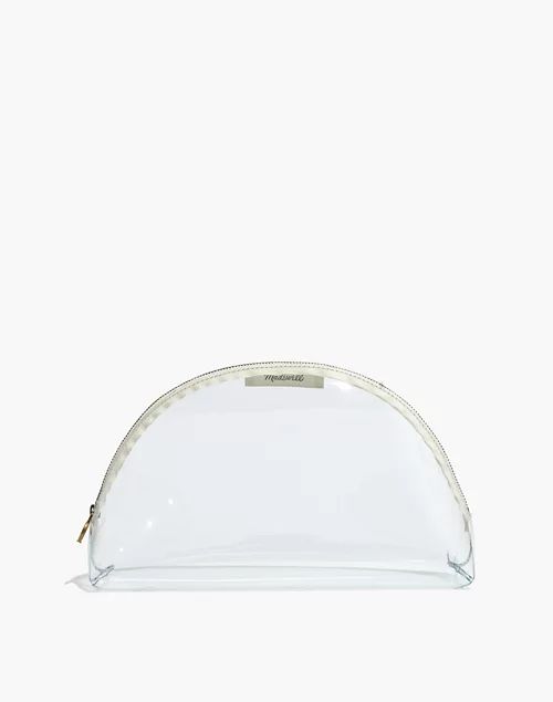 Large Crystalline Half-Moon Pouch | Madewell