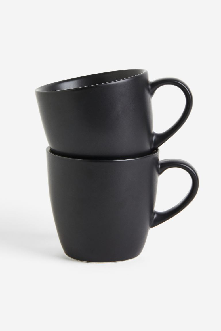 2-pack porcelain mugs | H&M (UK, MY, IN, SG, PH, TW, HK)