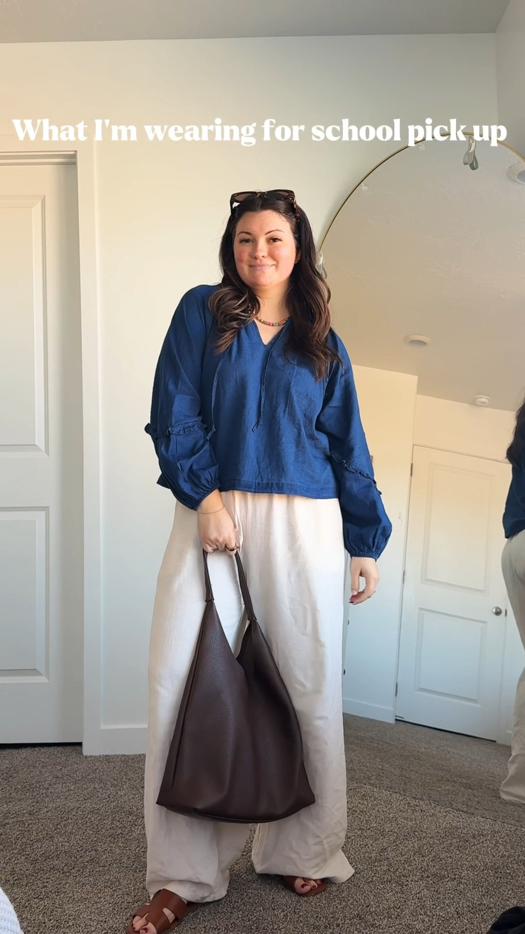 School pick up ootd ✨🫶🏼

#LTKmomlife #LTKMidsize #LTKootd
