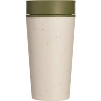 Circular Coffee Cup 12oz Cream & Honest Green | Debenhams UK