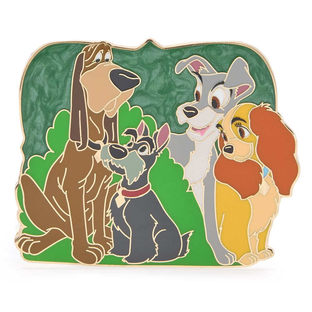 Lady and the Tramp Cast Pin | Disney Store