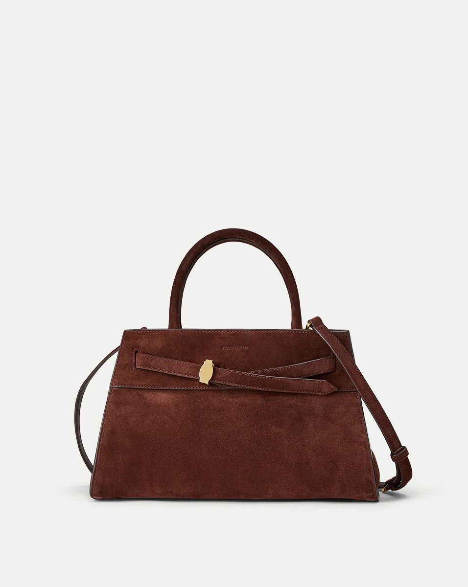 Dash Suede Bag in Chestnut | Veronica Beard | Veronica Beard