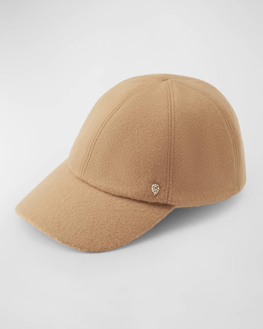 Helen Kaminski Adwa Wool-Blend Baseball Cap | Neiman Marcus