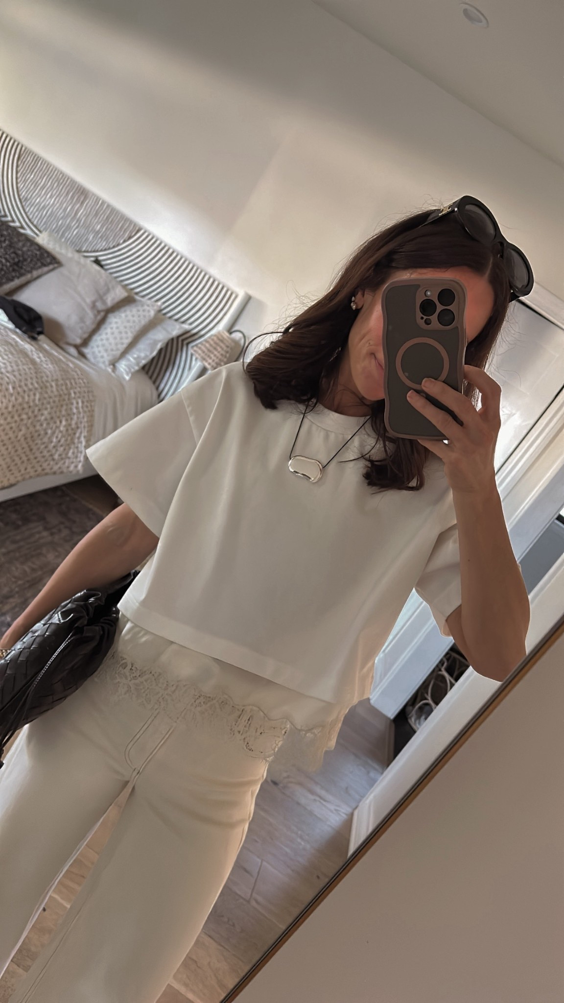 Tonight’s outfit love this top for spring and summer: will be easy to dress up and down and to pair with multiple different bottoms. 
Runs tts 
Thicker cotton material 

#LTKPetite #LTKSeasonal