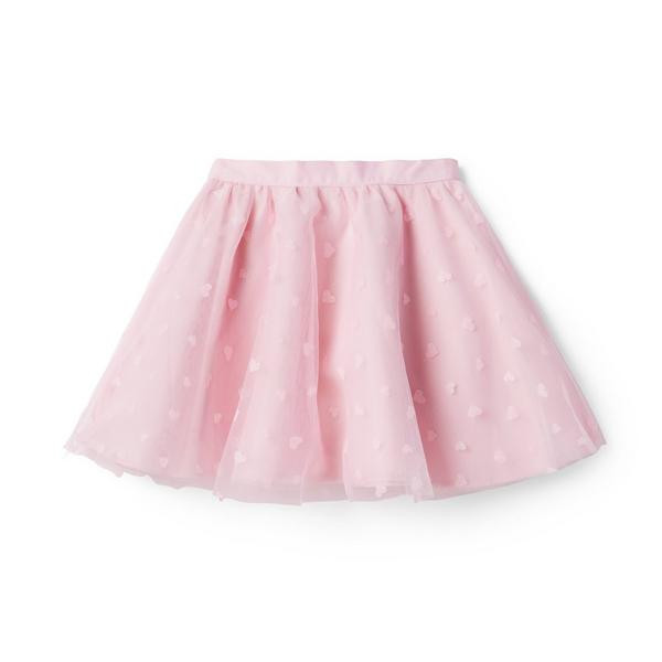 Glitter Heart Tulle Skirt | Janie and Jack