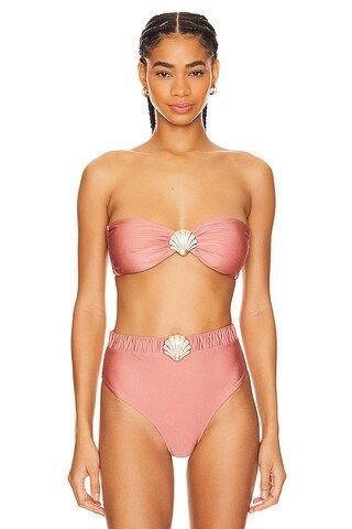 Seashell Bandeau Bikini Top
                    
                    PatBO | Revolve Clothing (Global)
