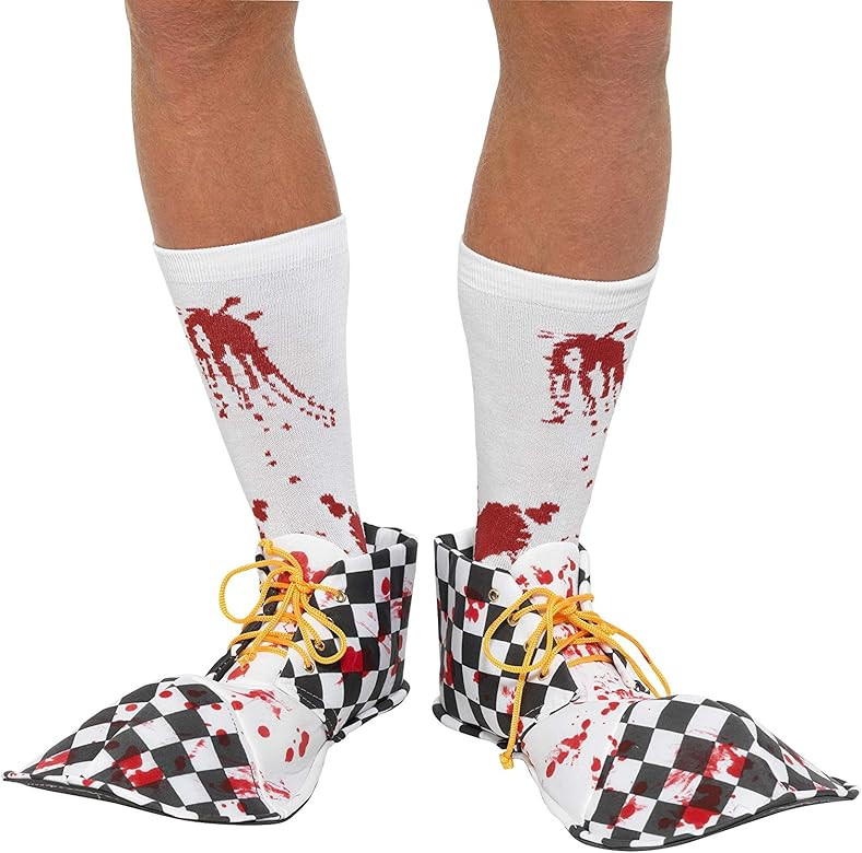 Smiffys Bloody Clown Shoe Covers | Amazon (US)