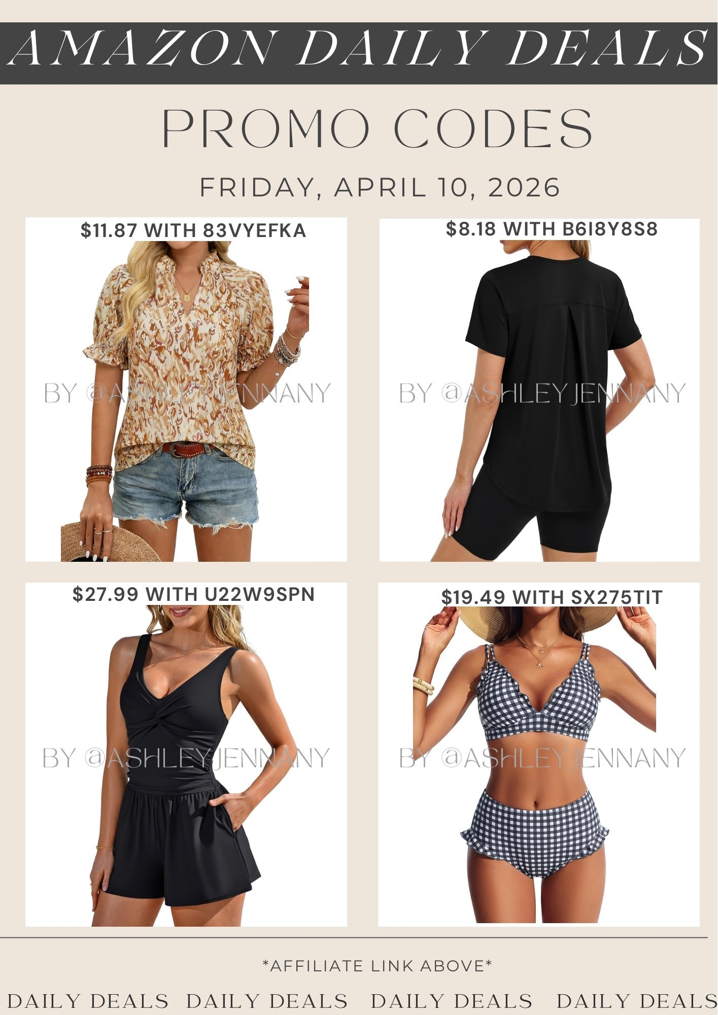 Amazon deals 

#LTKSwim #LTKMidsize #LTKSaleAlert