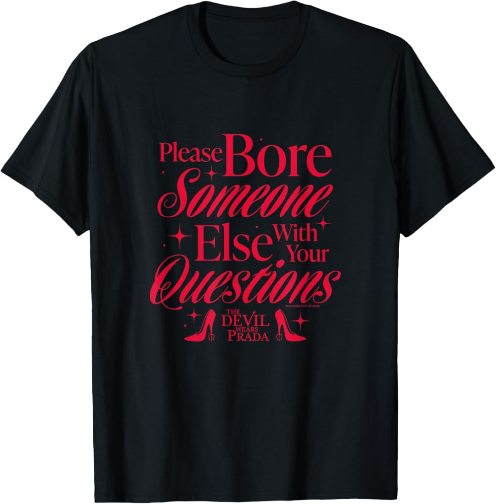 The Devil Wears Prada - Please Bore Someone Else T-Shirt | Amazon (US)