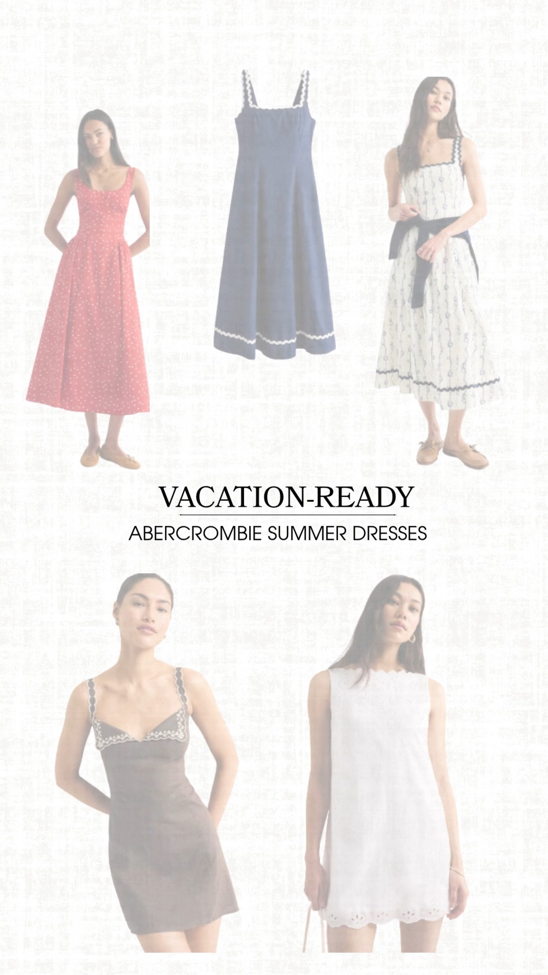 The summer travel dresses living rent free in my brain right now! @abercrombie hits the mark for petites and comfort, as many of its styles allow you to go bra-free. They're so comfortable.

 

 #LTKSeasonal #LTKPetite #LTKTravel