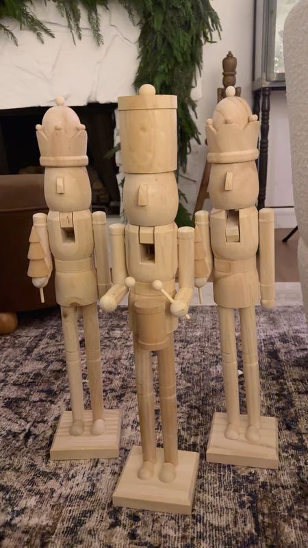 Order these wood nutcrackers for store pick up right now with this buy one get 3 free deal!! 

#LTKHoliday #LTKfindsunder50 #LTKsalealert