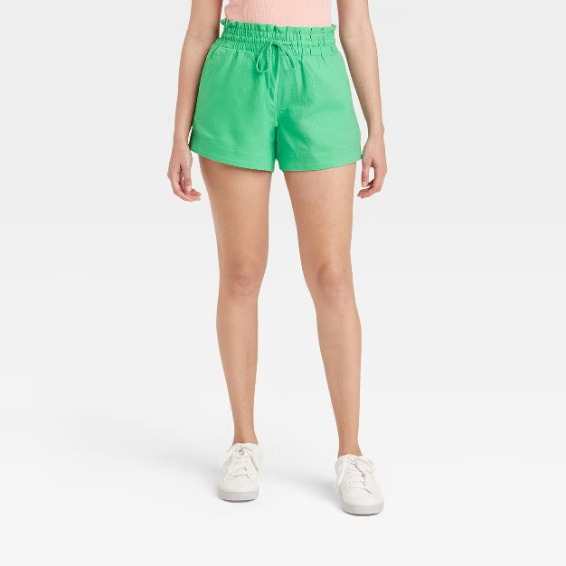 Women's High-Rise Pull-On Shorts - A New Day™ | Target