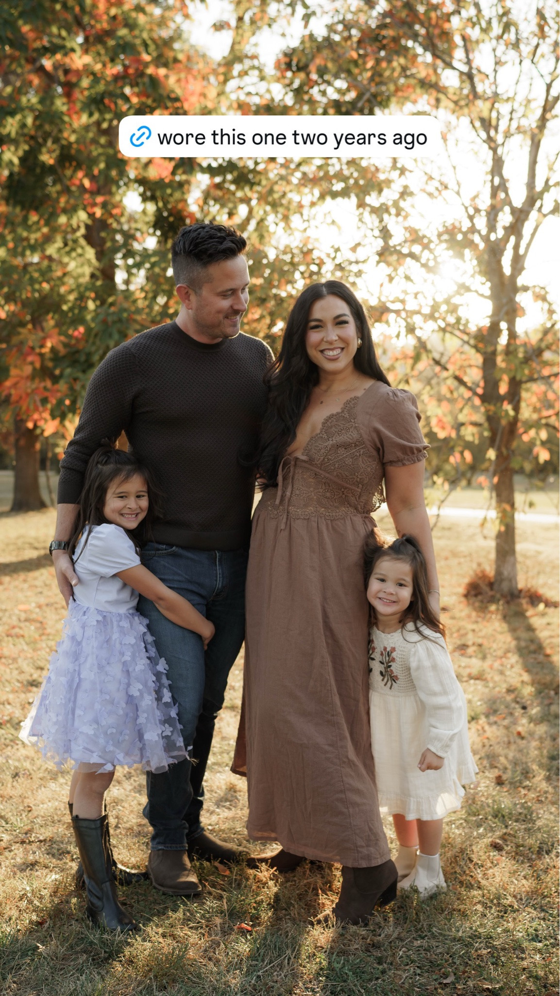 Wore this beautiful dress last year... the perfect fall family photo dress!

fall family photos, family outfits, fall style, fall dresses, midsize fashion 

 #LTKSeasonal #LTKMidsize
