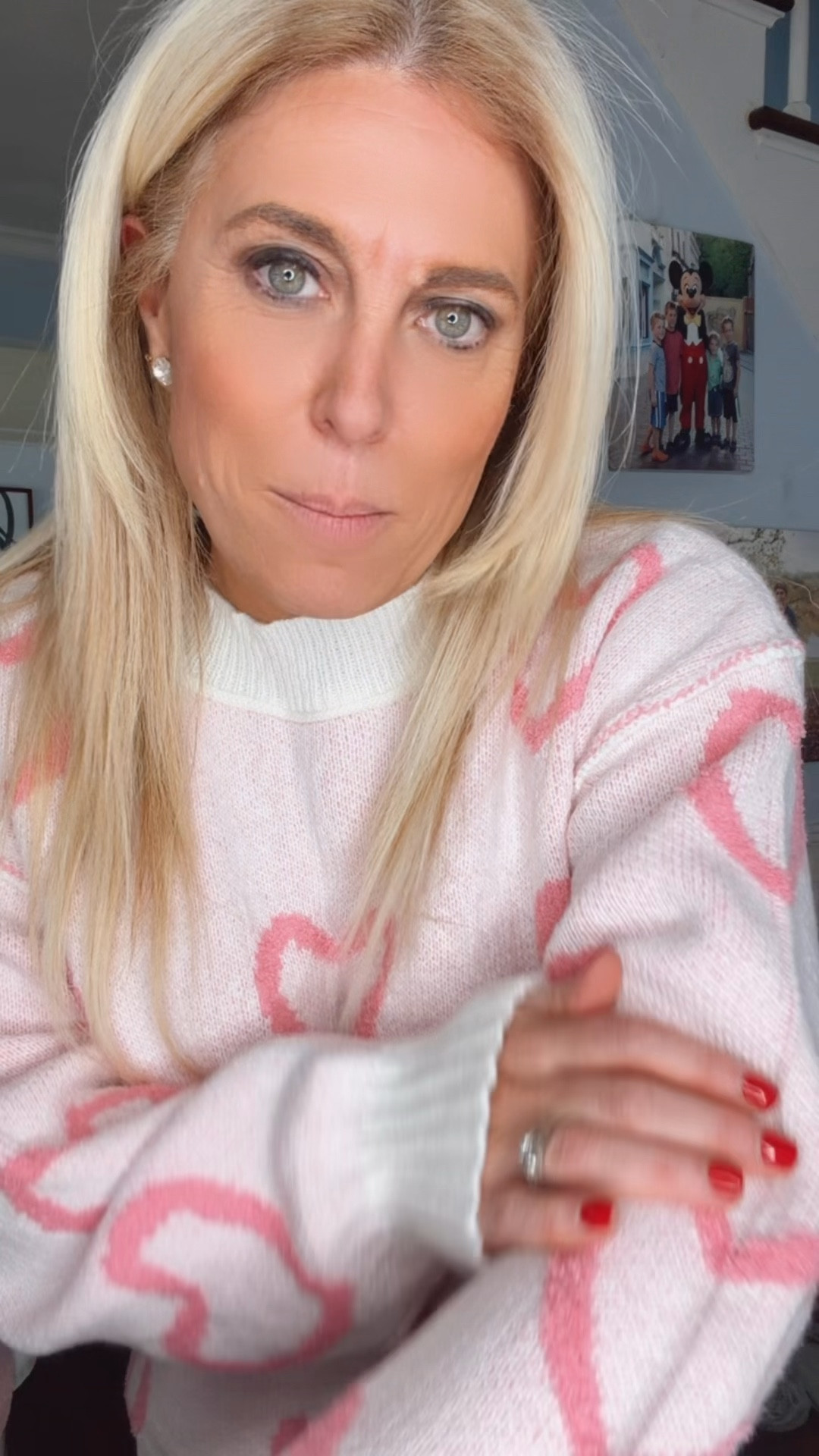 Soft and cozy heart sweater.

#LTKValentine