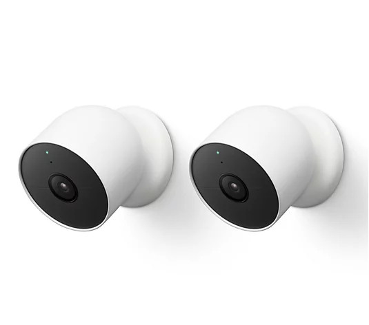 Google Nest Cam Outdoor/Indoor Battery 2-Pack - QVC.com | QVC