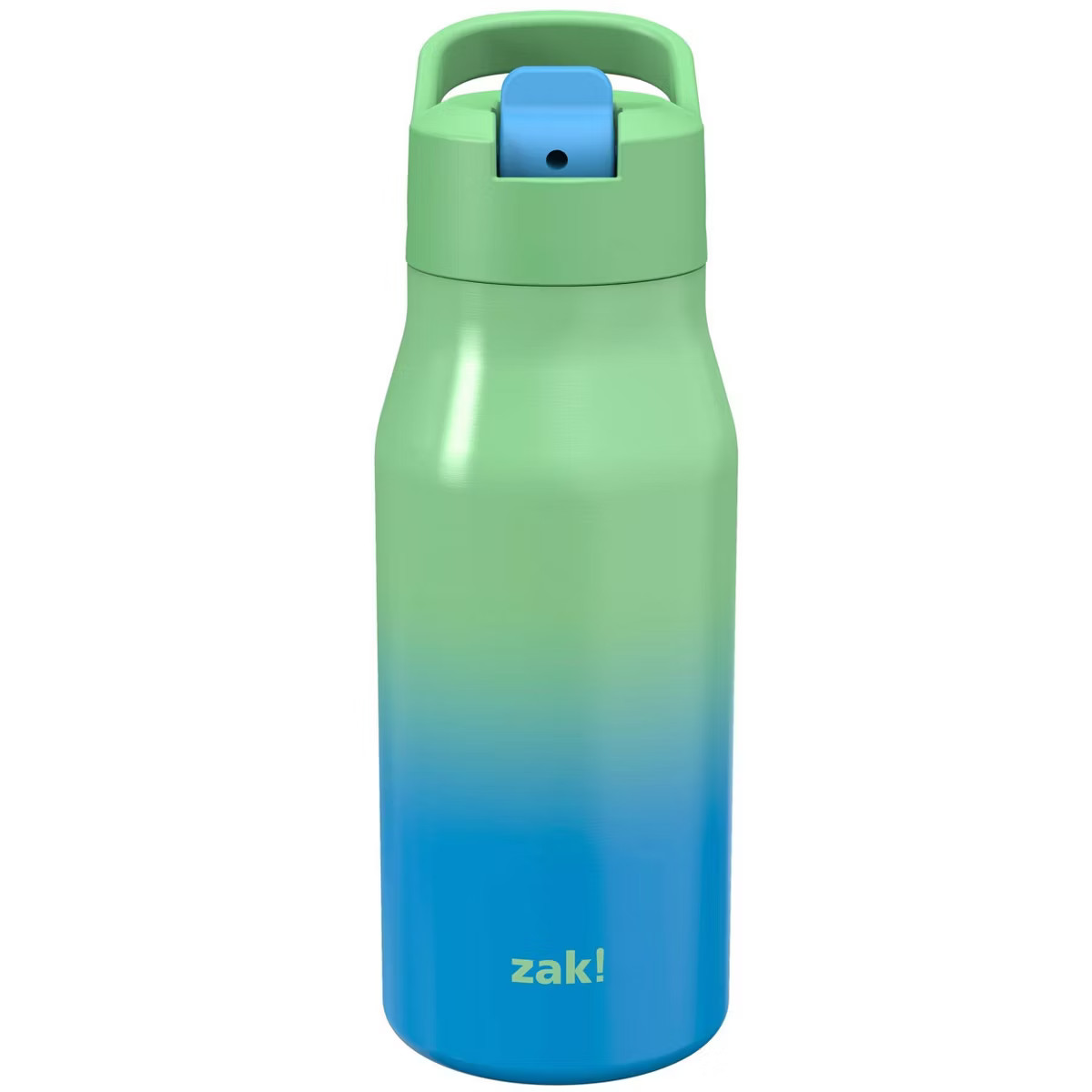 Zak Designs 14 fl oz Double Walled Stainless Steel Tranquility Insulated Straw Bottle | Target