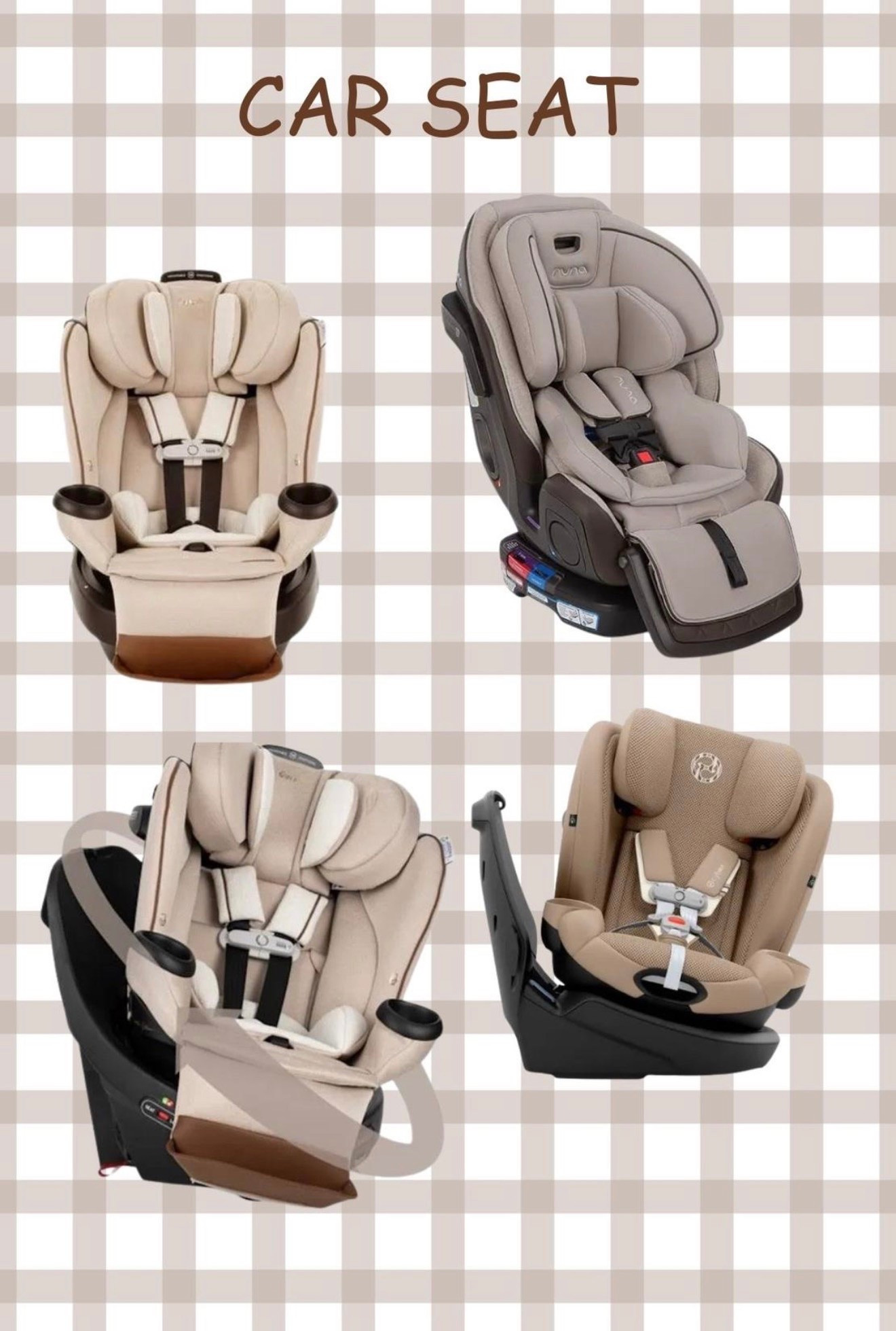 Car seat finds in the prettiest neutrals 🤎✨ Chic, practical, and made for everyday adventures with your little one.

Shop my favorite car seat picks on LTK 🛒

#LTKBaby #LTKFamily #BabyEssentials #CarSeat #MomFinds #BabyFinds #NeutralBaby #MomLife #BabyGear #LTKFinds

#LTKTravel #LTKBaby #LTKmomlife