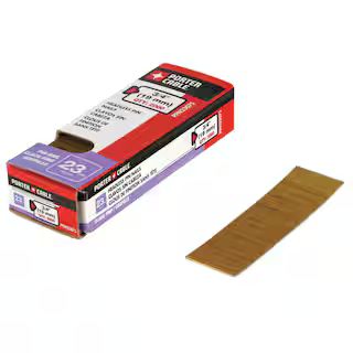 Porter-Cable 3/4 in. x 23-Gauge Glue Collated Bright Pin Nails (2000 per Box) PPN23075 - The Home... | The Home Depot