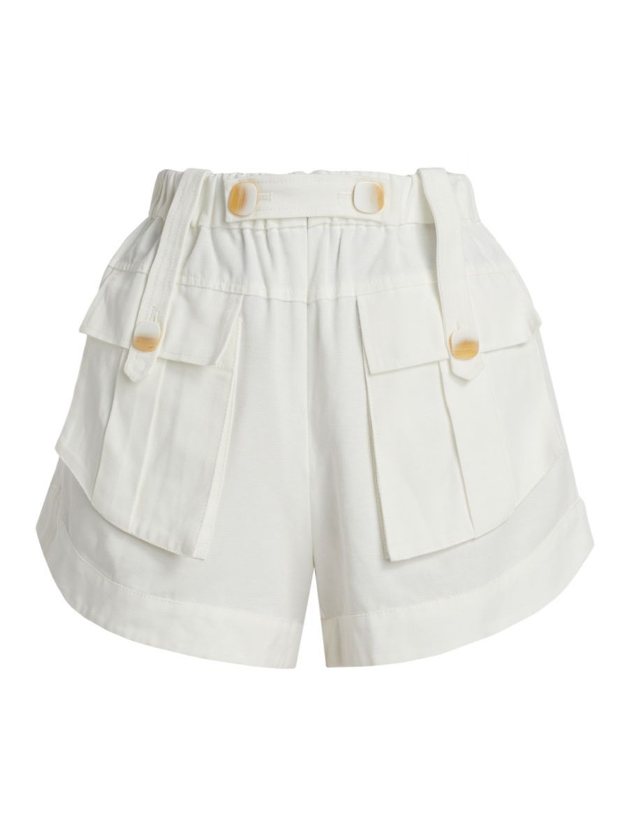 Button-Tab Cargo Shorts | Saks Fifth Avenue