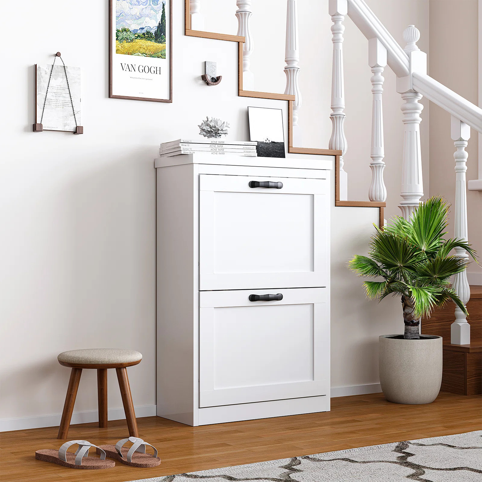 Lark Manor™ 12 Pair Shoe Storage Cabinet | Wayfair | Wayfair North America