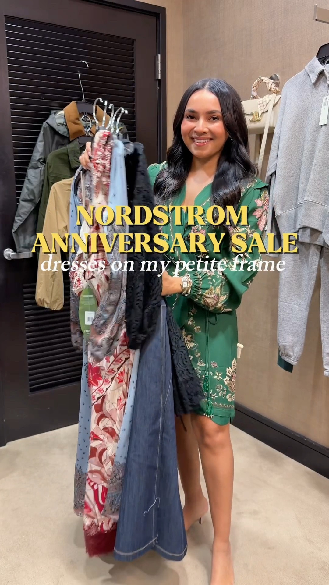 Nordstrom Anniversary Sale dresses!
Wearing the smallest size in all dresses
Farm Rio green dress size xs - would prefer xxs
Farm Rio paisley dress size xs - prefer this size as the dress straight shaped 
Clear heels suze 5 TTS

#LTKPetite #LTKSaleAlert #LTKootd

#LTKPetite #LTKSaleAlert #LTKgrwm