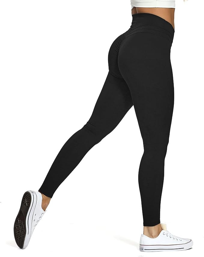 Aoxjox High Waisted Workout Leggings for Women Compression Tummy Control Trinity Buttery Soft Yog... | Amazon (US)
