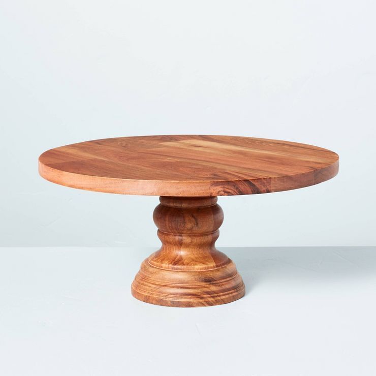 Wood Cake Stand - Hearth & Hand™ with Magnolia | Target