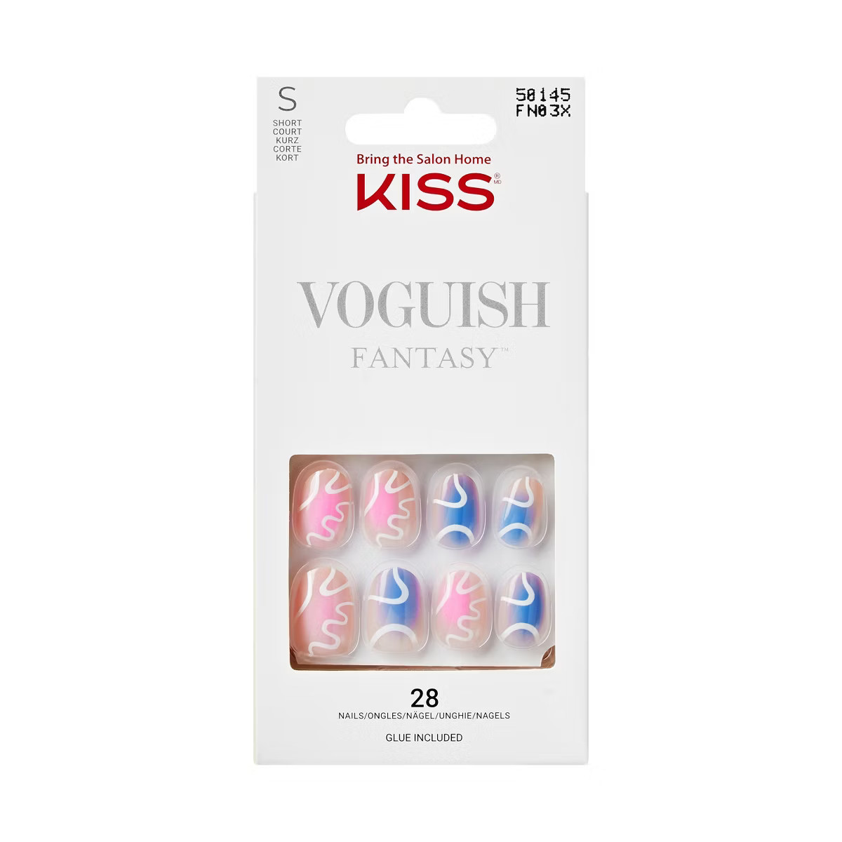 KISS Products Gel Fantasy Fake Nails - Bites - 31ct | Target