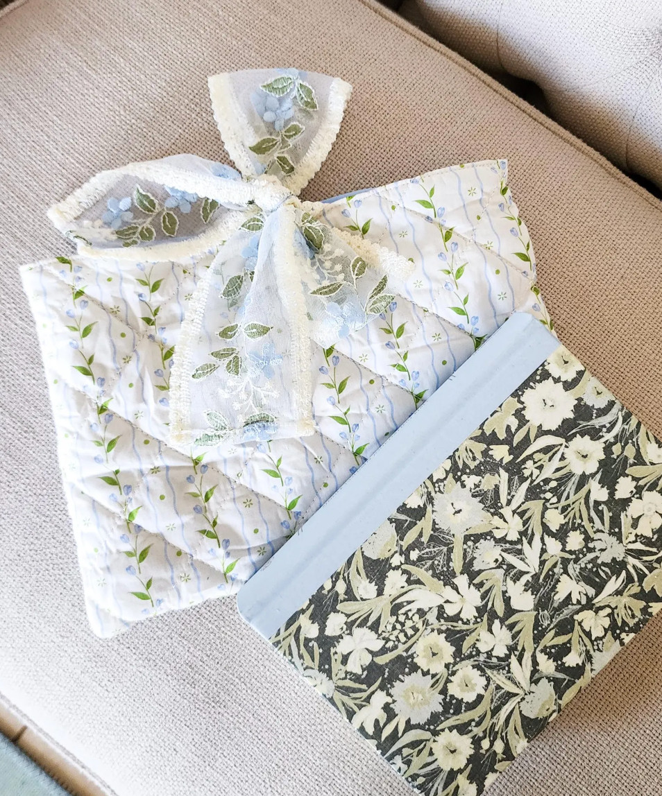 Quilted book covers
Bible covers
Quilted sleeves 

 #LTKSeasonal #LTKU #LTKKids