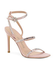 Made In Spain Suede Gemcut 100 Strappy Sandals | Women's Shoes | Marshalls | Marshalls
