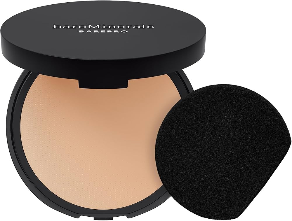 bareMinerals Barepro Skin-Perfecting Powder Foundation, Matte Pressed Powder Foundation Full Cove... | Amazon (US)