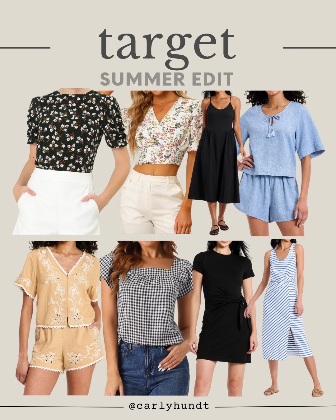 Target summer edit!

#LTKootd #LTKgrwm #LTKSeasonal