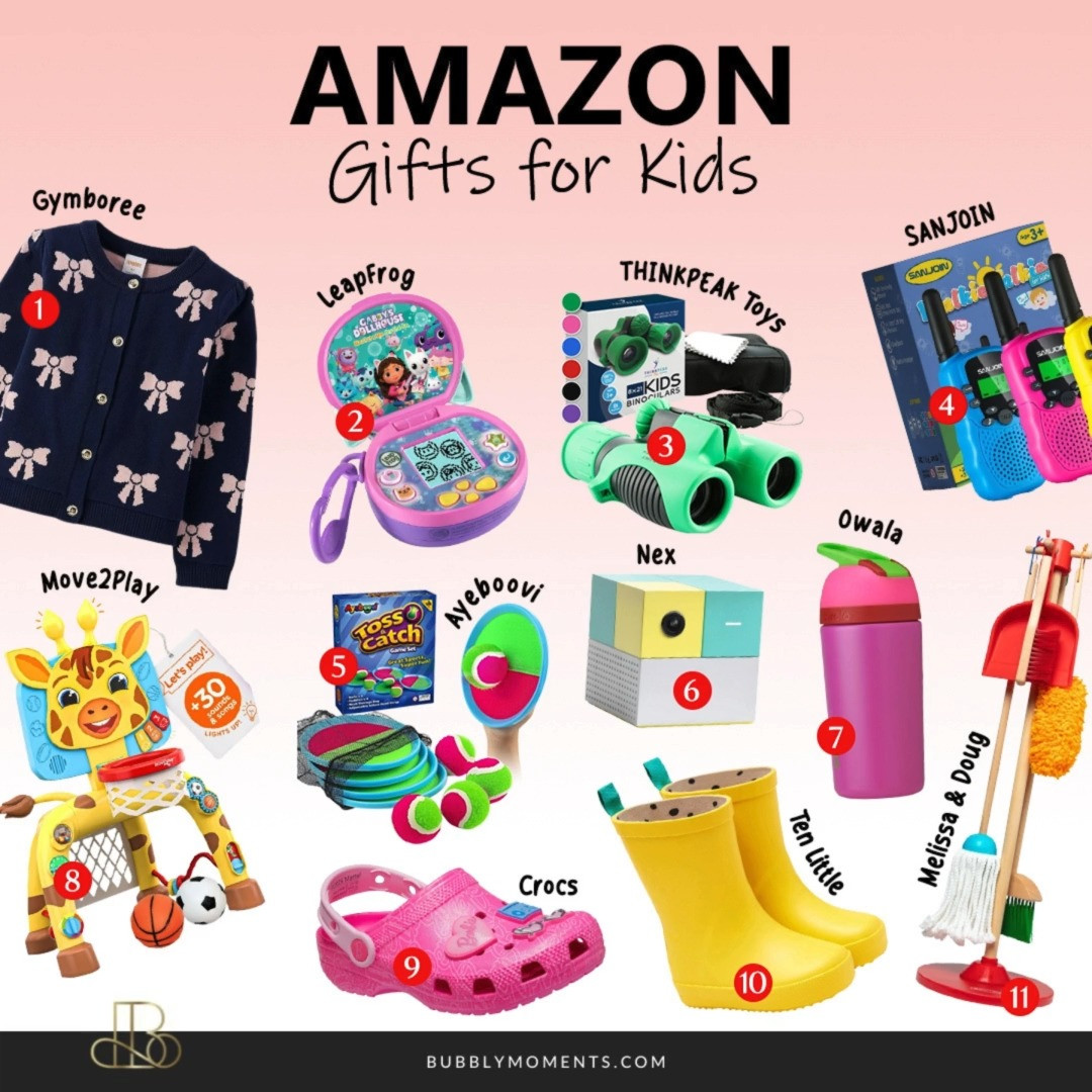 Looking for fun, creative, and kid-approved Gifts for Kids? I’ve put together a curated collection of Amazon finds that little ones will absolutely love. From toys that spark imagination to items that encourage learning and play, these picks are perfect for birthdays, holidays, and everyday surprises. Whether you’re shopping for toddlers, young kids, or big kids, this selection has something for every age and personality.
Feel free to tap the items to see more details, or save this post so you can easily come back to it while planning your gift list. These finds are great for parents, relatives, and anyone looking to bring a smile to a child’s face. Hope this helps make your gift shopping easier, more fun, and stress-free!
#LTKHoliday #LTKGiftGuide #LTKKids #GiftsForKids #KidsGiftIdeas #AmazonGifts #AmazonFinds #HolidayGiftGuide #AmazonFavorites #KidsMustHaves #GiftGuide2024 #FunForKids #PlaytimeIdeas #KidFriendly #AmazonPicks #GiftInspo #ShoppingMadeEasy #KidsFavorites #TrendingNow 

 