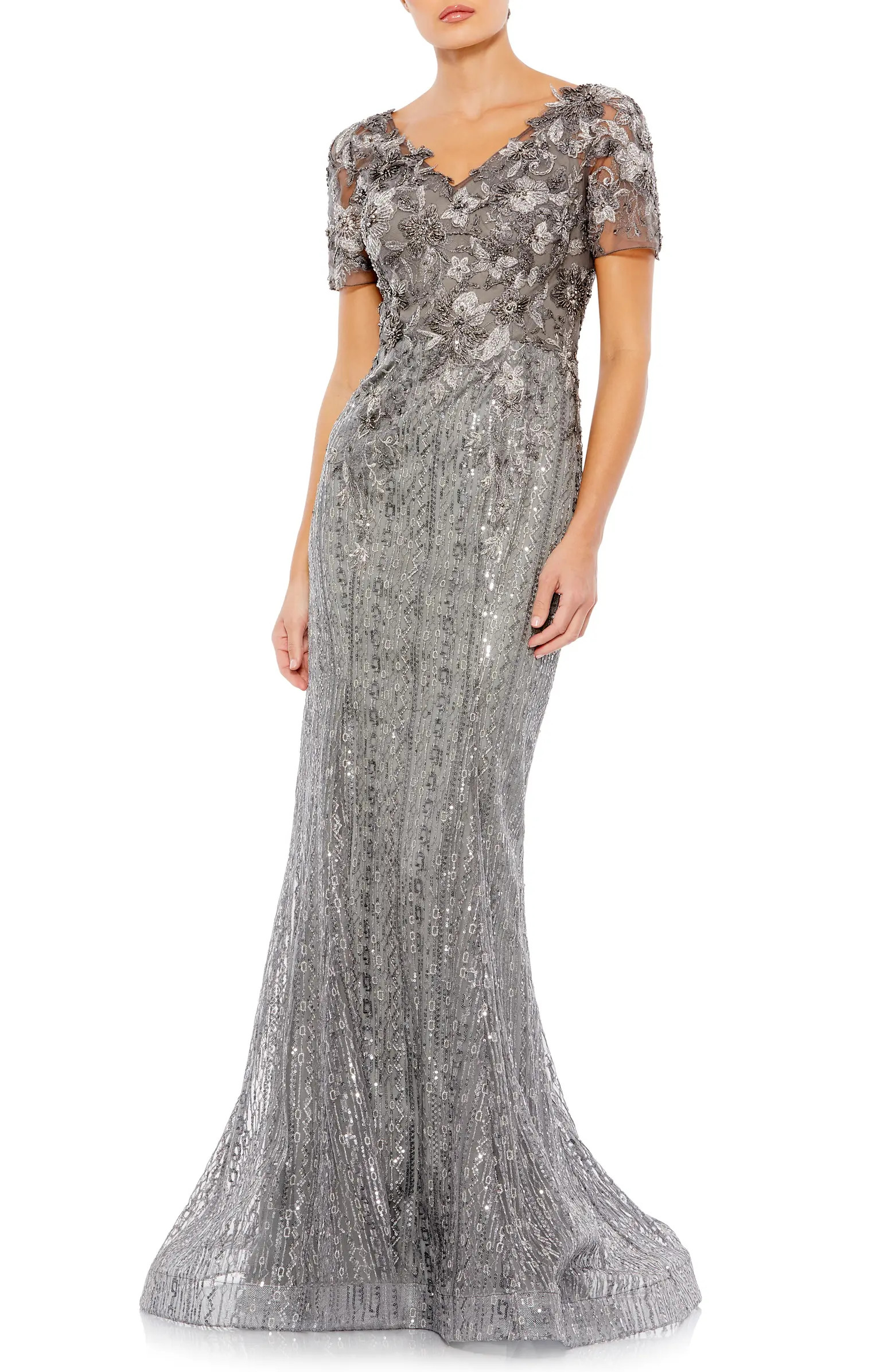 Embellished Mermaid Gown | Nordstrom