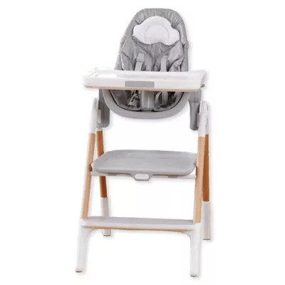 SKIP*HOP® Sit-to-Step Convertible High Chair in Grey/White | buybuy BABY | buybuy BABY