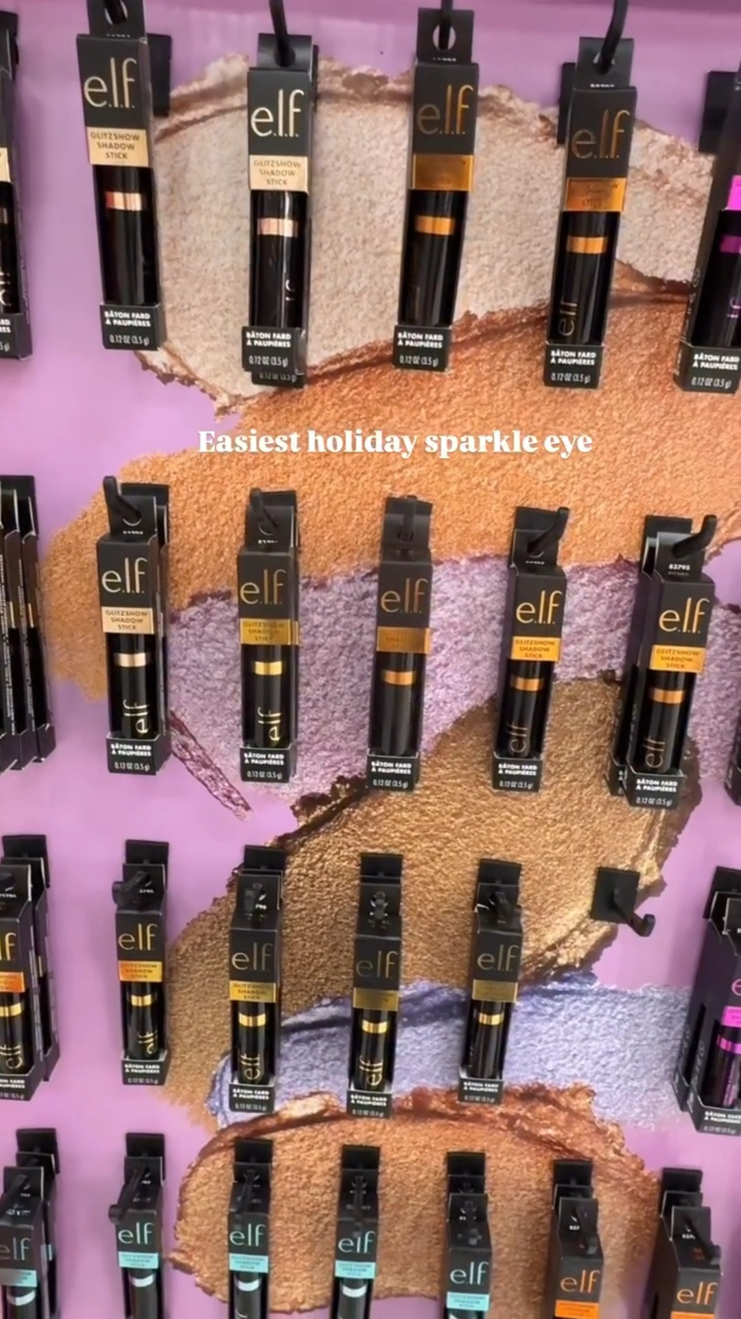 The easiest holiday eye - using @elfcosmetics Lavish Affair 
#purplemakeup #easymakeup #holidaymakeup #newmakeup #affordablemakeup

#LTKBeauty #LTKGiftGuide #LTKHoliday
