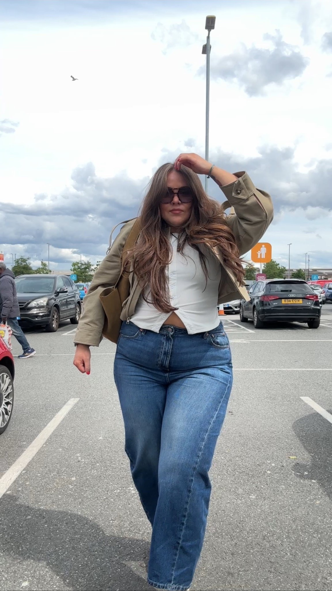 The jeans in question that have had everyone talking, I can confirm they are as good as they look 

#LTKuk #LTKjeans #LTKautumn
