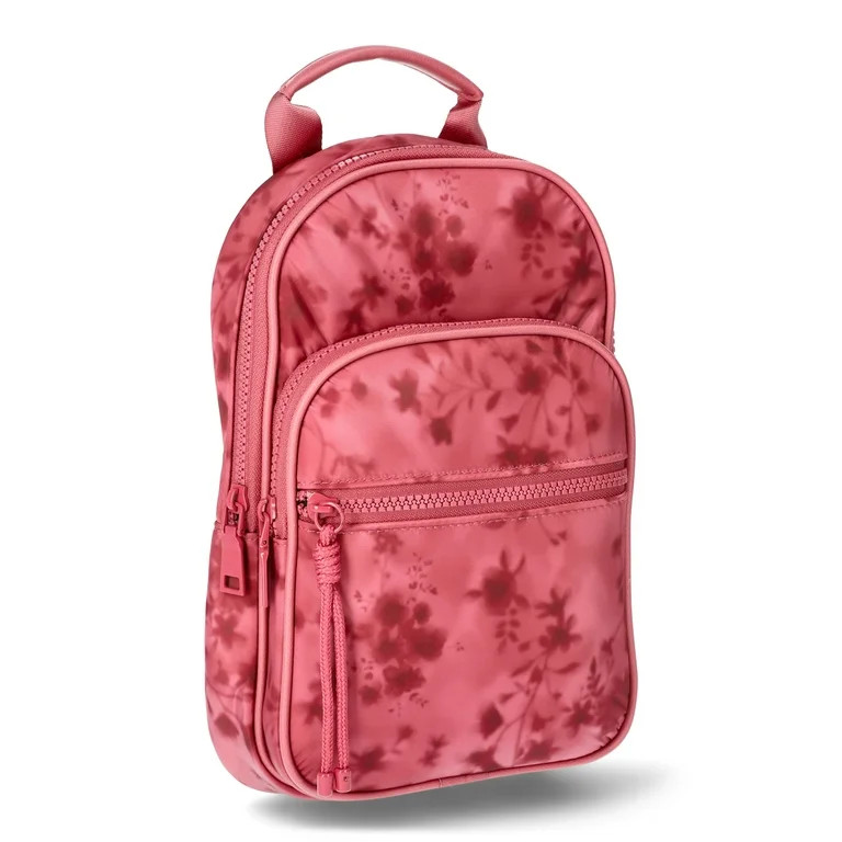 No Boundaries Hands Free Sling Bag, Ruby Floral, Women’s | Walmart (US)