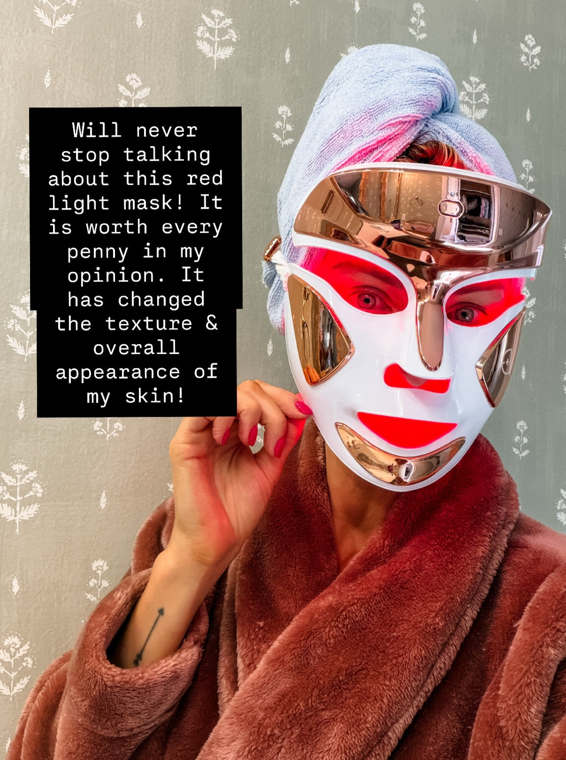 This red light therapy has 100% been worth the splurge for me 👏🏼 Highly recommend!

Loverly Grey, red light therapy mask, skincare, beauty finds 

 #LTKBeauty