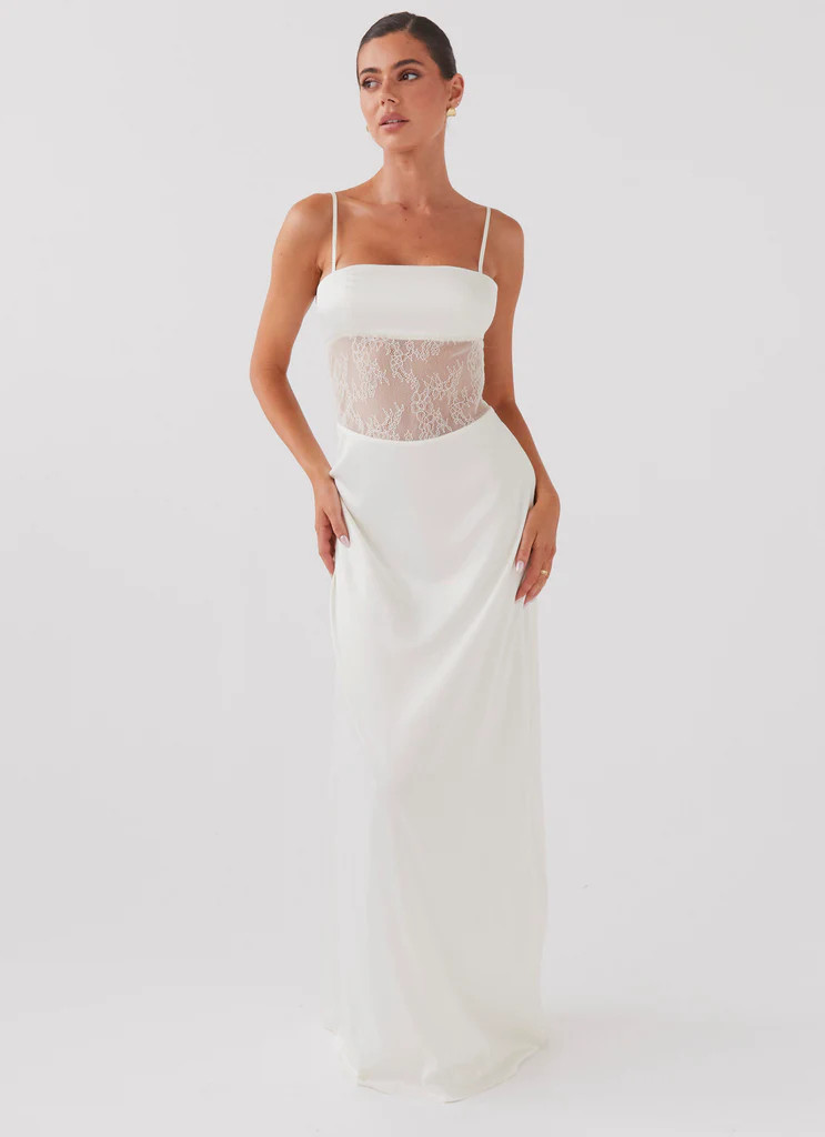 Palais Royale Lace Maxi Dress - Antique | Peppermayo (Global)
