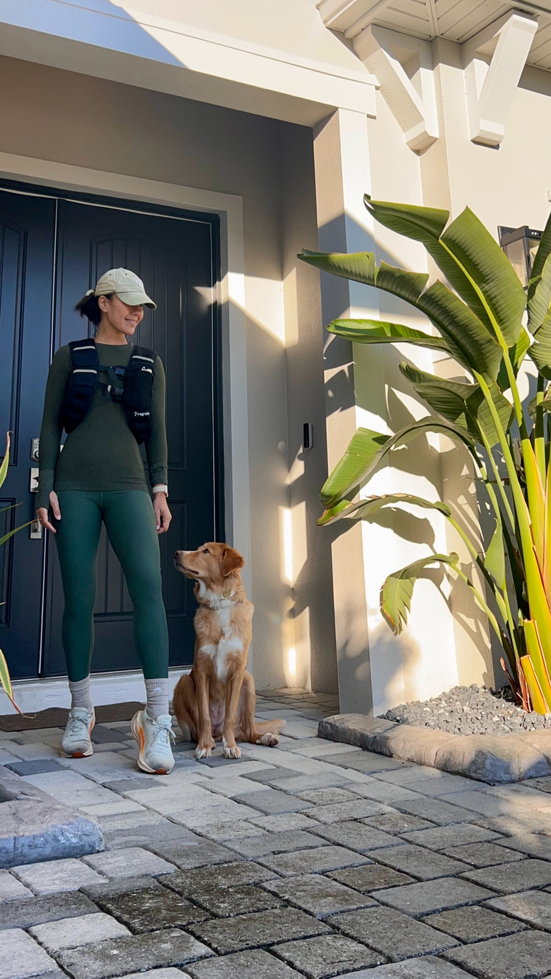 What my weighted-vest walks look like these days 🏋️‍♀️
Temps are finally dropping, so I’m layering smarter — not bulkier. I like to keep my outfit snug so I can still wear my weighted vest and feel put-together. This long-sleeve top (with thumbholes!) is the perfect layer over my legging set — warm, sleek, and still flattering for outdoor walks. Linking everything below ⬇️


#LTKActive #LTKOver40 #LTKSaleAlert