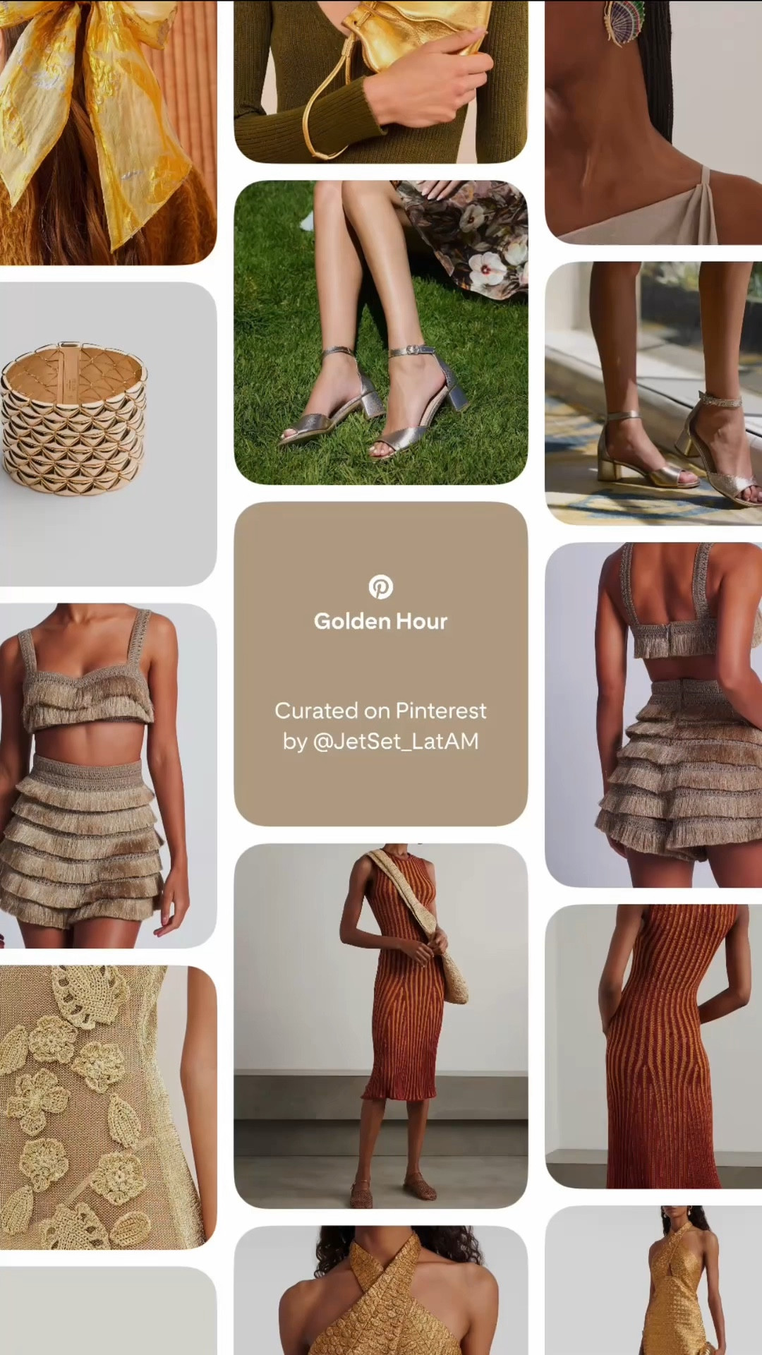 A Golden Hour edit celebrating Latin American designers—metallic dresses, woven textures, gold accessories, and radiant resort silhouettes. Curated by Jet Set LatAM to inspire your next warm-weather escape.


#LTKBeauty #LTKGiftGuide #LTKHoliday